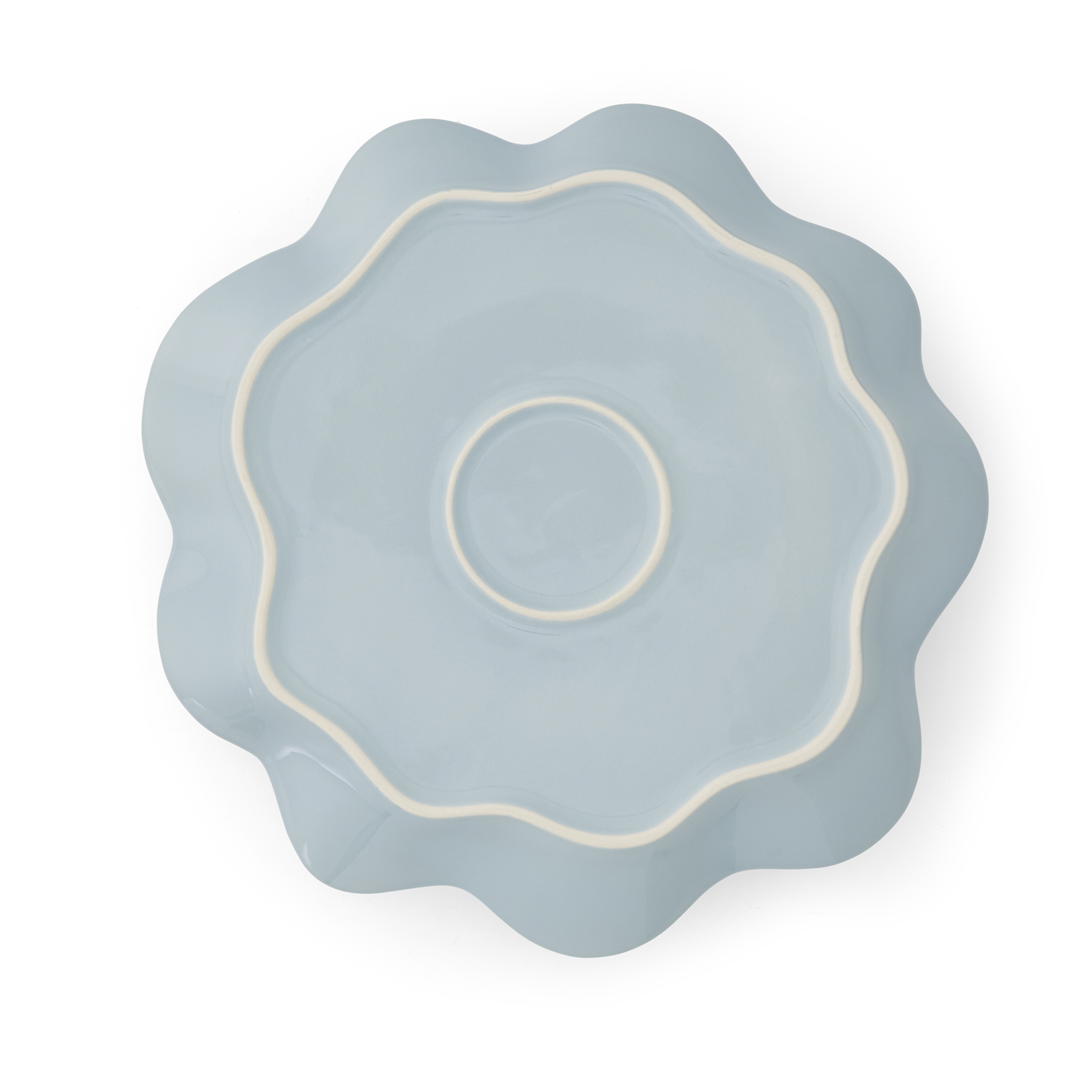 Sophie Conran Floret Large Serving Platter- Robin's Egg image number null